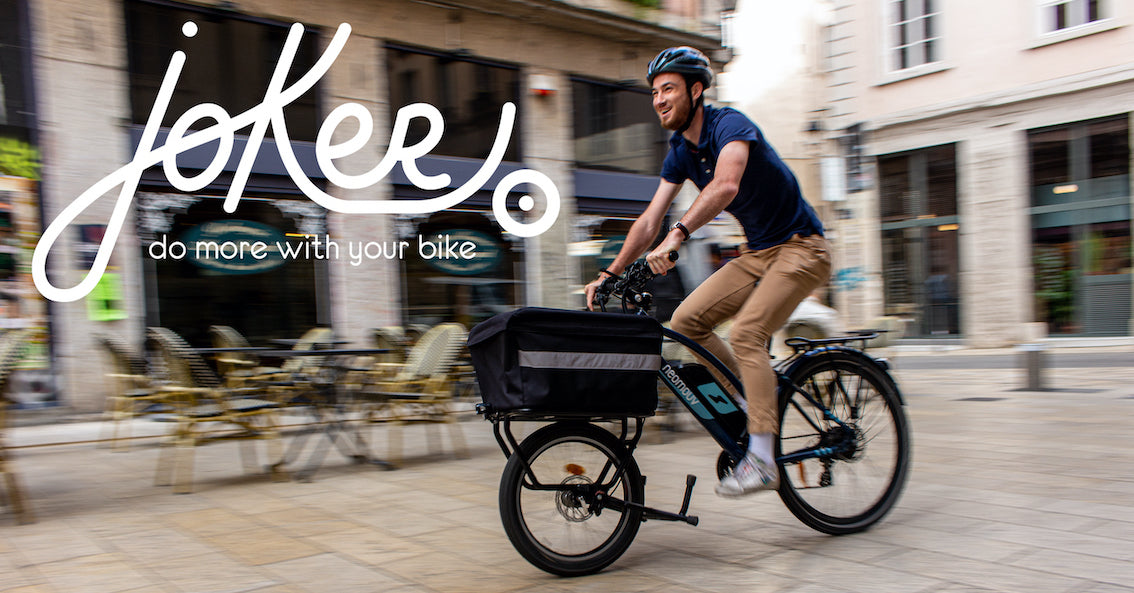Turn your bike into a compact cargo bike JoKer Bike