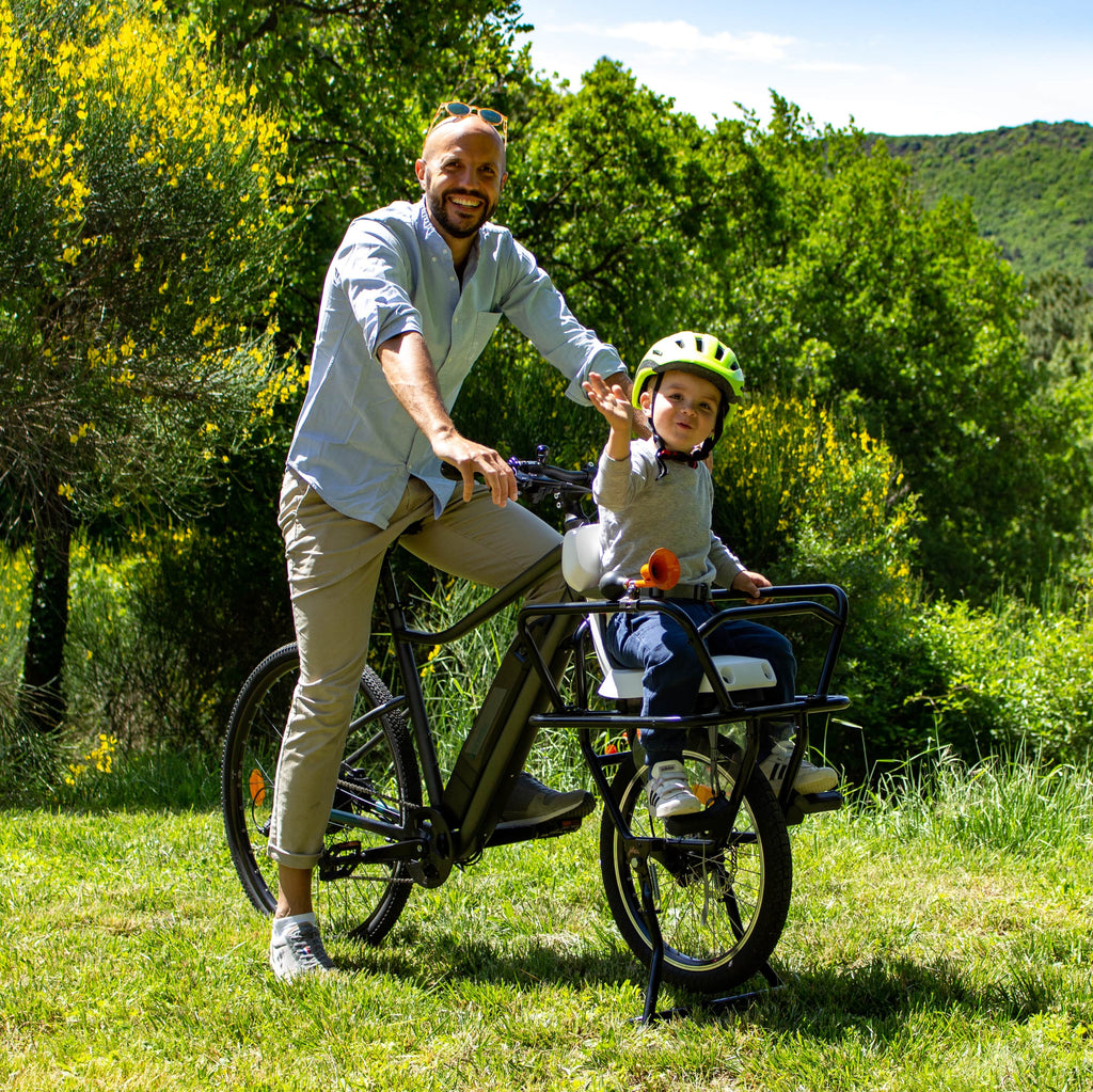 Transport d'enfant à vélo avec le JoKer Mini Family
