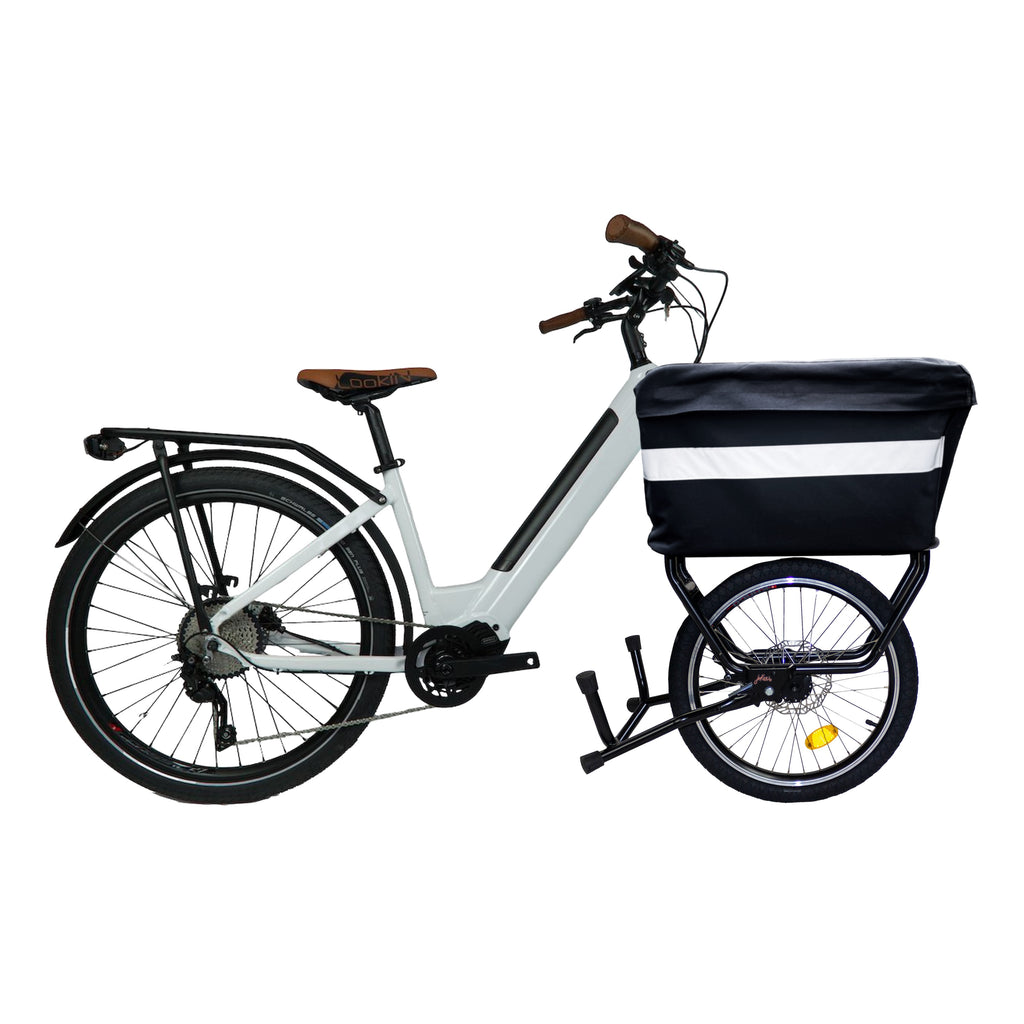 Vélo électrique équipé du JoKer Mini Soft Bag
