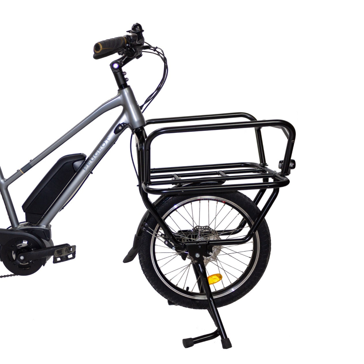 Installation Arceaux accessoires plateforme velo cargo
